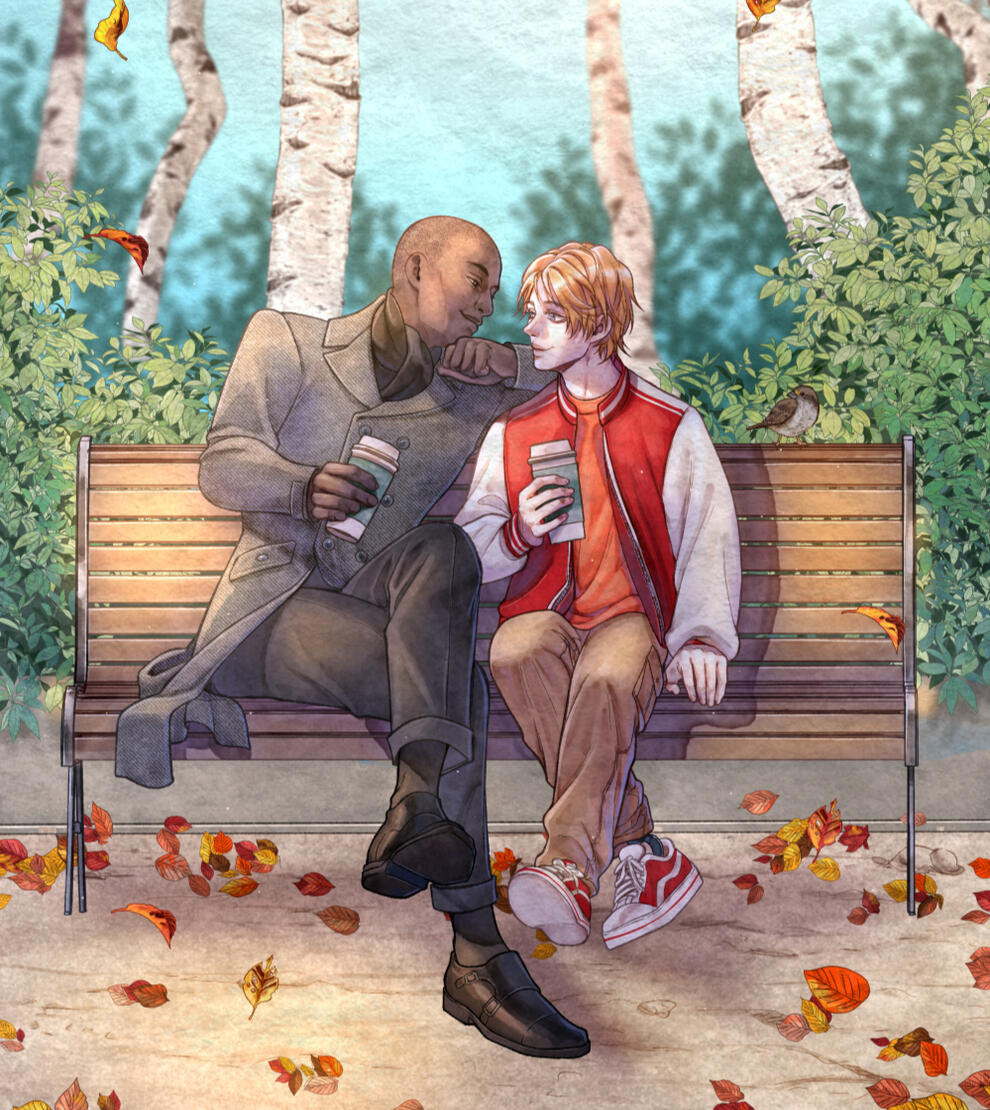 Fullbody with complex background